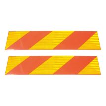 Plaques réfléchissantes adhésives – 565 x 132 mm – Éclairage et réflecteurs pour remorque – SARR