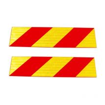 Plaques Réfléchissantes Poids Lourd - Lot de 2 - Homologuées rf E9