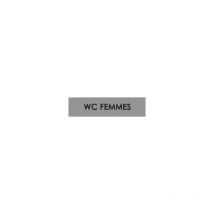 Plaques signalétiques wc Femmes