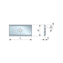 Cuscinetti monouso Freud 35° in hw - CG08M