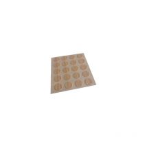 Prunier - Plaquette de 96 caches adhésifs systemcach Blanc 19,5 mm Blanc 19,5 mm