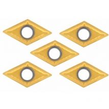 Plaquette de coupe 55° DCMT070204 - 10 pcs Mw-tech DCMT070204 mw