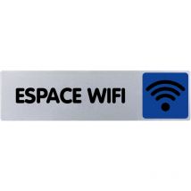 Novap - Plaque de porte zone wifi - couleur 170x45mm - 4037455