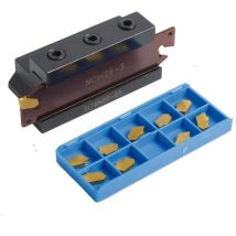 Optimum - Plaquette largeur de tronçonnage 2,2-3,1-4,1 GTN2 GTN3 GTN4 - 10 pcs GTN2