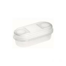 Boîte de rangement pour aliments, WEIß, 0,5 l 11240800 - Plast Team