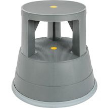 Grey Plastic Kick Stool - Lincoln