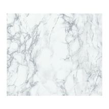 Plastica Adesiva Altezza Cm.45h Mt.2,5 Marmo Chiaro Pellicola Decorativa