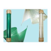 Brianza Plastica - Plastica Piana Laminata In Vetroresina - Verde Altezza 1,5 Mt. Rotolo 40 Mt