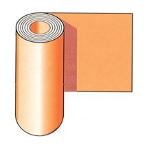 Plastica liscia neutra SP 0,70 mm. H. 75 cm. Prezzo per 1 metro quadro (75x133 cm.)