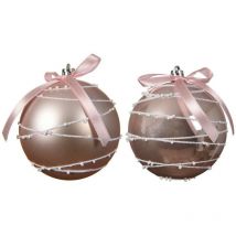 Decoris - Plastikball 8 cm. Einzelstück