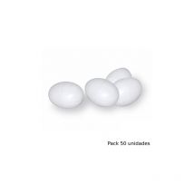 Plastikeier fЩr Gallinas Pack 50 Einheiten