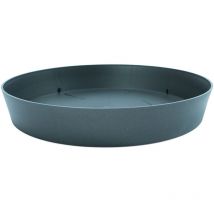Soucoupe antracita ø28x4,4cm