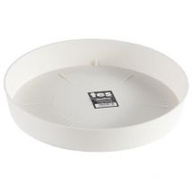 Soucoupe blanc ø28x4,4cm