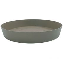 Soucoupe taupe ø28x4,4cm