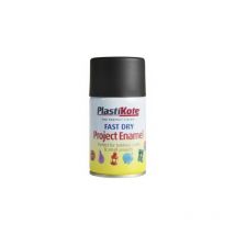 Fast Dry Enamel Aerosol Matt Black 100ml PKT101SF ZZ