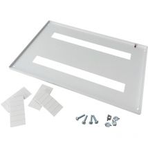 Plastron Modulaire En Métal 48 Modules - 400mm - Pour Coffret Altlantic IDE Et Atlantic Plus