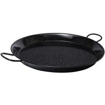 Plat à paella en métal émaillé Ø 46 cm