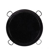 Plat a paella acier emaille 80CM