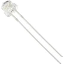 6834R1C-LSA-E led rouge bord plat 5 mm 1250 mcd 120 ° 20 mA X729951 - Huiyuan