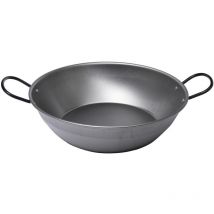 Plat à paella haut en métal ø 36 cm