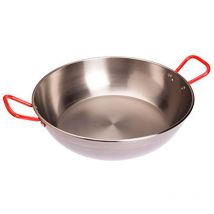 Garcima - Poêle à Frire Profonde Polie Avec Anses 36 cm.