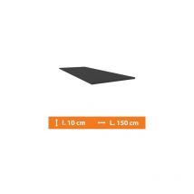 Plat pvc Gris - L.150 x l.10cm