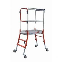 Duarib - gazelle rs piattaforma ultra mobile regolabile altezza massima di lavoro 2,8 m 40073