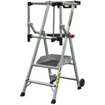 Centaure - Plate-forme individuelle roulante 2 marches à hauteur fixe - sans stabilisateur - masterguard