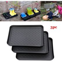 Feiyue - Plateau à bottes pour entrée intérieure, plateau pour tapis de nourriture pour animaux de compagnie, plateau à chaussures étanche pour