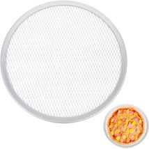 Feiyue - Plateau à pizza en maille, plaque à pizza pratique, plaque à pizza multifonctionnelle, plaque de cuisson domestique, plateau à pizza