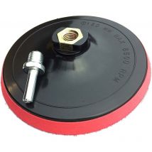 Plateau Support auto-agrippant 150 mm + Adaptateur