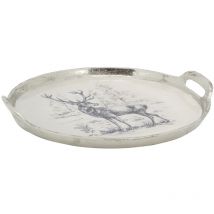 Aubry Gaspard - Plateau aluminium et résine