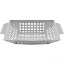Plateau de barbecue de camping, plateau de barbecue pratique, accessoire de barbecue en acier inoxydable