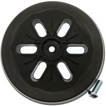 Plateau de ponçage 150 mm - Pour ponceuse excentrique Bosch Gex 150 Ac, Pex 15 Ae, Gex 150 Turbo - 150 mm avec vis Poweka,