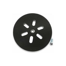 Plateau de ponçage de 150 mm - Pour ponceuse excentrique Bosch gex 150 ac, pex 15 ae, gex 150 Turbo - 150 mm avec vis Poweka