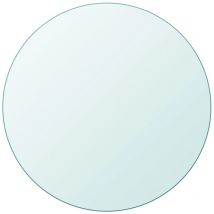 Maisonchic - Plateau De Table, Dessus de Table, Table à manger ronde en verre trempé 900 mm CON632134 design in