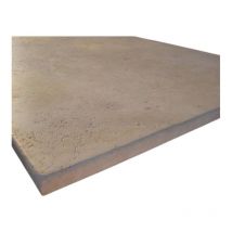 Plateau de table en pierre Carré - 140 x 140 x 3 - Charmot Doré Adouci Comptoir Des Pierres
