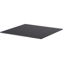 Plateau de table stratifié 60x60 cm noir