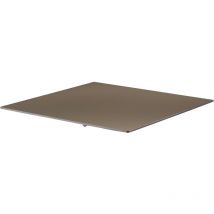 Plateau de table stratifié 60 cm taupe Opera