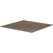Oviala - Plateau de table 70 cm stratifié taupe Opera
