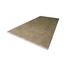 Plateau de table rectangle - 70 x 120 x 3 - Lanvignes Doré Jaune Vieilli - COMPTOIR DES PIERRES