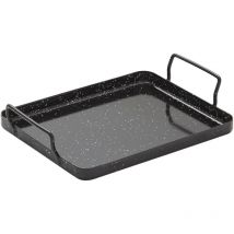 Plateau en acier émaillé pour four 17x21cm vaello.
