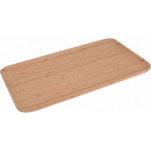 Plateau en bambou, 44 x 25 cm