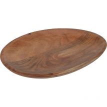 Home Styling - Plateau en bois, 25 x 20 x 1,5 cm