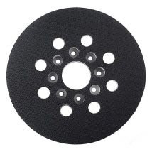 Plateau et patin de ponçage125 mm Plateau de ponçage Compatible avec Bosch gex 1251 ae, pex 220 a, pex 220 ae, Skil 7402/7490