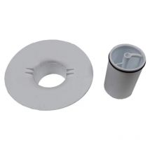 Plateau et tasse de bonde pour bonde de douche Valentin
