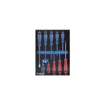 King Tony - Module mousse + pp 10 pièces Tournevis