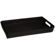 Plateau 45x30cm modern color gris charbon - 5five