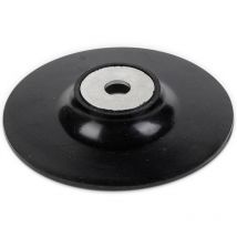 Plateau support abrasif pour meuleuse 125 mm
