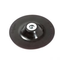 Plateau Ponceur pour Meuleuse • Caoutchouc • Ø125mm • Alésage M14 - Tivoly